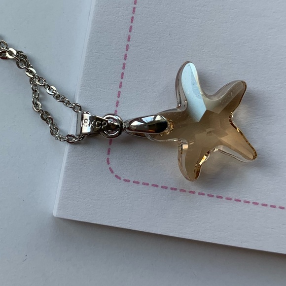 *2/$40* Swarovski Elements Starfish Pendant - Picture 4 of 5